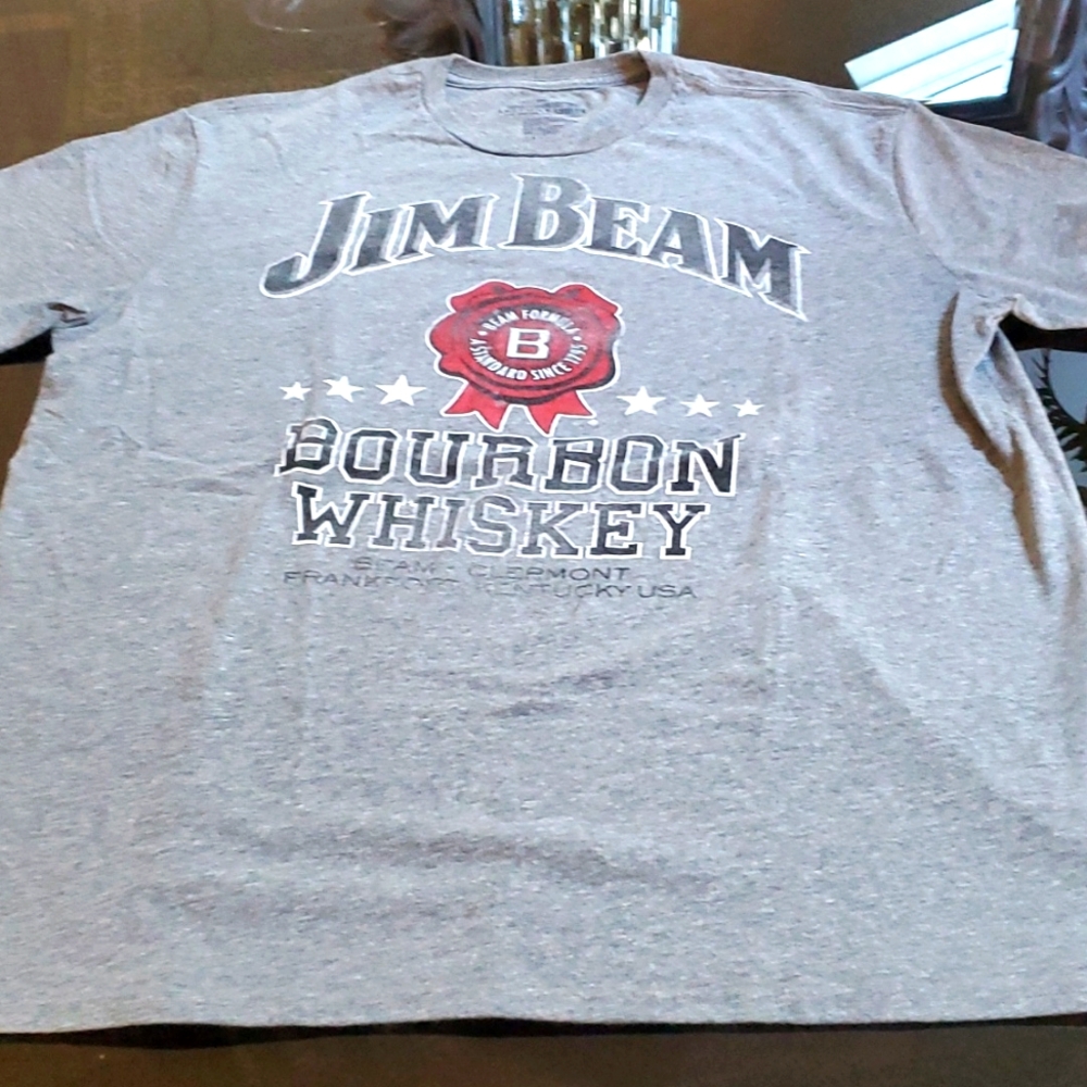 Men's gray Jim Beam Gap XL reg cotton tee shirt